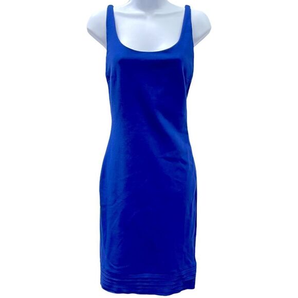 Diane VonFurstenberg Tiered Blue Dress size 8 Blue - Picture 1 of 8